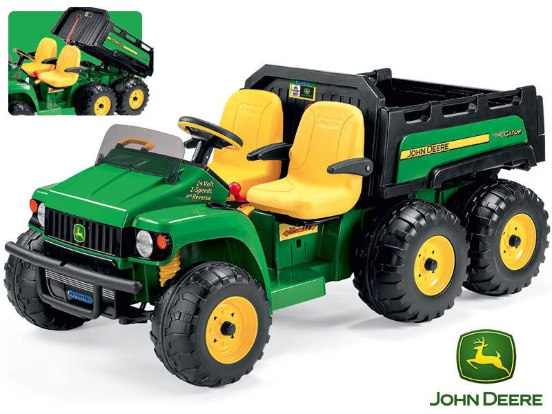 Детский электромобиль трактор PEG-PEREGO John Deere GATOR HPX 6x4 Детский электромобиль трактор PEG-PEREGO John Deere GATOR HPX 6x4