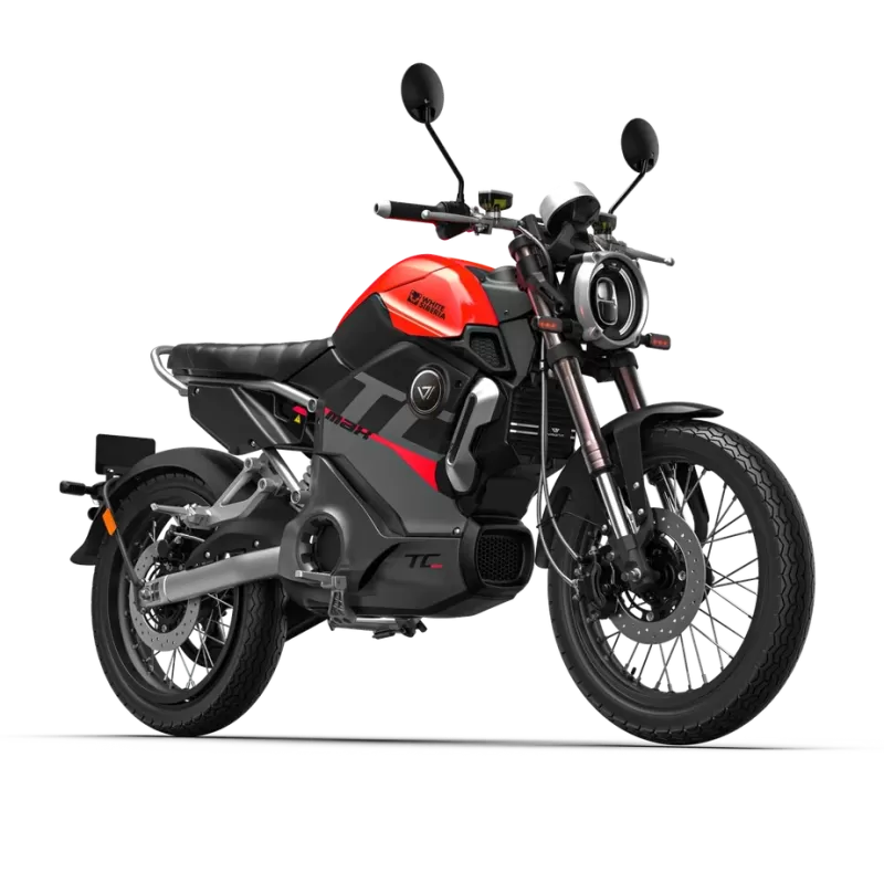 Электромотоцикл White Siberia Super Soco TC MAX